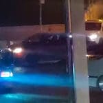 ההתפרעות בשדרות בן גוריון (צילום: חי פה בשטח)