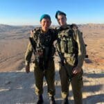 ערן גבאי ויניב שיקרמן מאזור חיפה (צילום: דובר צה"ל)
