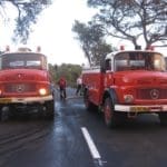 דני חייט ז"ל בעת השרפה בכרמל (צילום: דותן שגב)