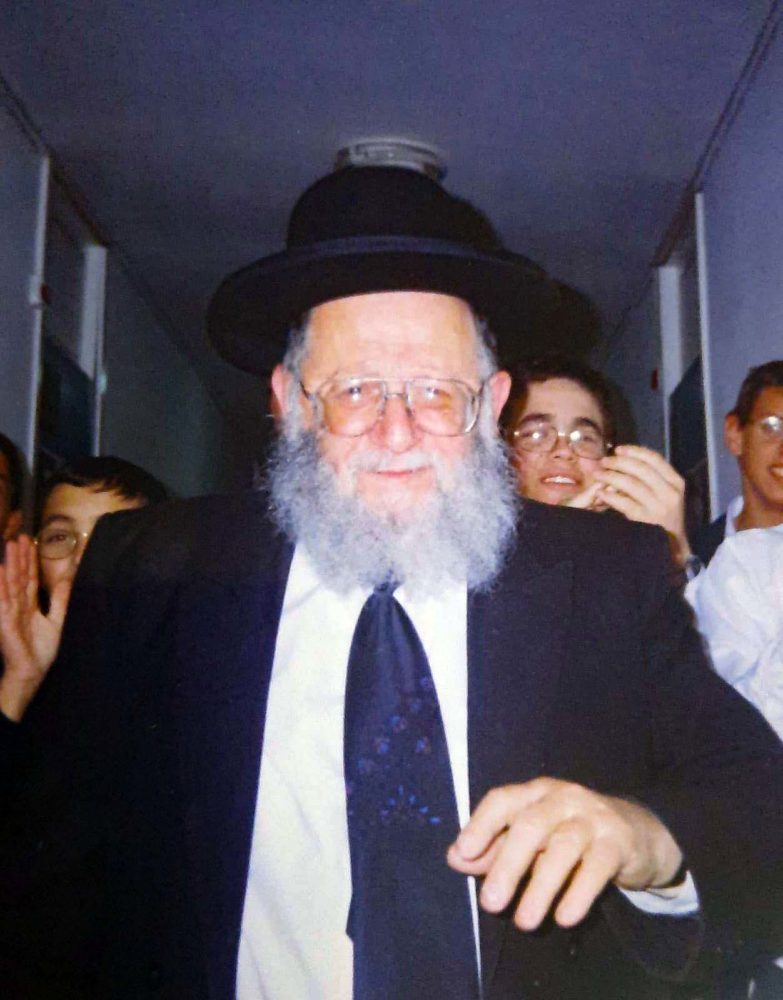 הרב דוד שרגא כץ ז"ל (צילום: נפתלי רוטנברג - איחוד הצלה)