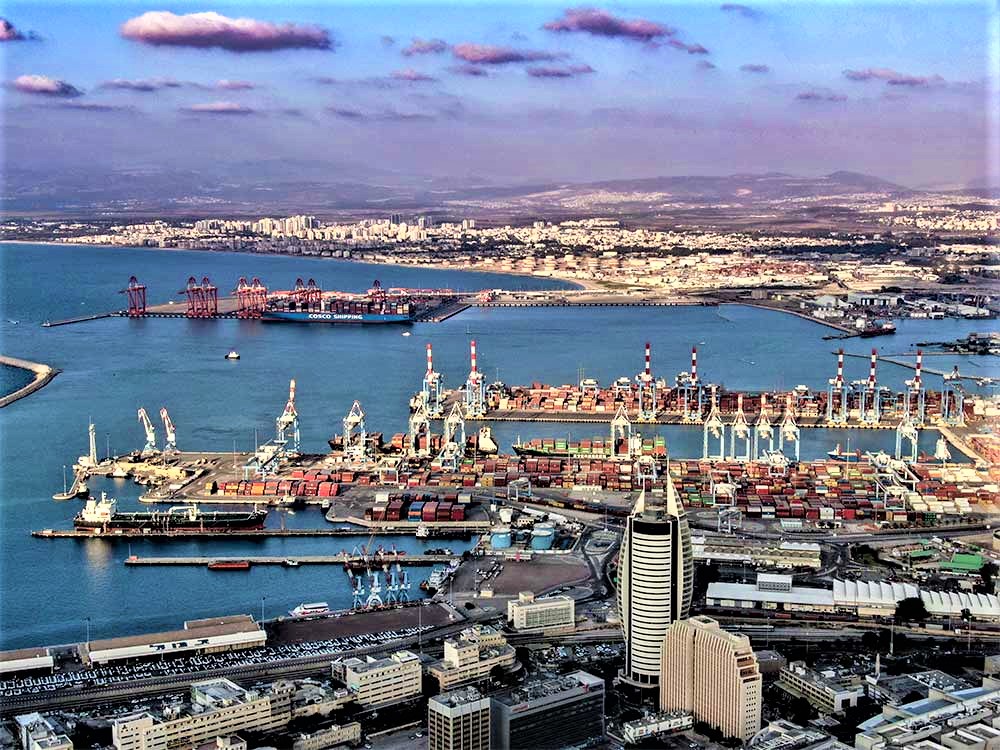 נמל חיפה נמל המפרץ - הנמל המזרחי (צילום: מרום בן-אריה)