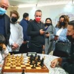 ביקור נציגי משרד השיכון בקריית ים (צילום: דוברות עיריית קריית ים)