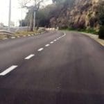 החצי המשופץ – ריבוד כביש דורי (צילום: יריב שגיא)