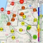 מפת משקעים – 26/1/22