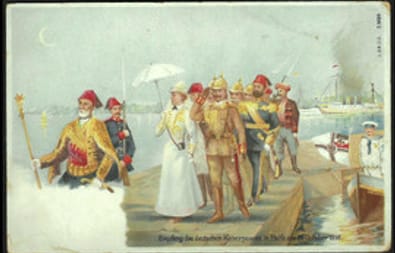 ביקור הקיסר וליהלם השני - ביקורים היסטוריים בחיפה (צילום באדיבות העמותה לתולדות חיפה)