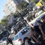 הפגנה של הורים בחורב – נגד התו הירוק (צילום: לירן דן)