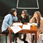 חזרות "רכוש נטוש" בתיאטרון חיפה  (צילום: מתוך אינסטגרם – גל מלכה)