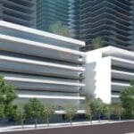 מתחם פינוי בינוי בשכונת בת גלים – העלייה השנייה 15-23 (הדמיה באדיבות שורץ בסנוסוף אדריכלים)