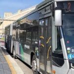 המטרונית של חברת סופרבוס בחיפה (צילום: ירון כרמי)