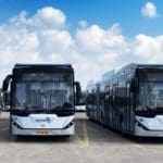 מטרוניות חשמליות חדישות של סופרבוס (צילום: חברת סופרבוס)