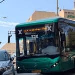 פקק תנועה ליד ביה"ח כרמל (צילום: יעל הורוביץ)