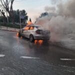 Haipo news Car on fire (3)