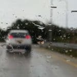 גשם על הכרמל (צילום: ירון כרמי)