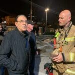 שריפת מבנה המשמש מחלקות שונות בעיריית טירת כרמל (צילום: כבאות והצלה)