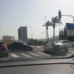 תאונת דרכים ביציאה ממנהרות הכרמל (צילום: דודי מיבלום)