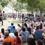 הפנינג 'ירוק במפרץ' בהובלת איגוד ערים (צילום: מיכל אגוזי)