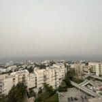 חיפה – אבק באוויר – זיהום אוויר גבוה בכל חלקי הארץ (צילום: ירון כרמי – חי פה)