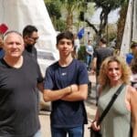 הירוקים של חיפה עם שייטי אגודת שייט חיפה (צילום: מיכל ירון)