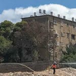 התחדשות עירונית פינוי בינוי – קריית שפרינצק – יולי 2018 (צילום – נגה כרמי)