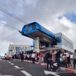 הרכבלית מביאה אלפי אורחים ומבקרים לאוניברסיטה (צילום: יוסי בן-ארצי)