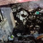 שריפה בטיפת חלב בחיפה (צילום: כבאות והצלה)