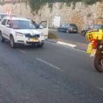 תאונה יד לבנים צילום מדא כרמל
