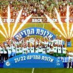 חגיגות האליפות של מכבי חיפה (צילום: יוסף הירש)