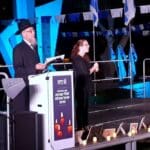 רב שכונת קריית אליעזר כבוד הרב שמואל קפלן – טקס יום הזיכרון בשכונת קריית אליעזר בחיפה (צילום: אדיר יזירף)
