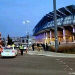 אצטדיון "טדי" בירושלים (צילום: משטרת ישראל)