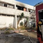 שריפה בגלי גיל (צילום: כבאות והצלה)