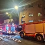 שריפה בדירת מגורים ברחוב החלוץ בחיפה (צילום: כבאות והצלה)