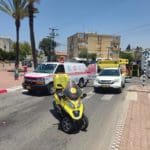 נער במצב קשה – תאונת קורקינט (צילום: תיעוד מבצעי מד"א)