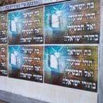 בת ישראל היי צנועה – השלטים שנתלו בשכונת אחוזה בחיפה (צילום: חי פה בשטח)