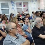 כנס דיירים בניהול "קיים טכנולוגיות" – ליווי דיירים התחדשות עירונית – פינוי בינוי – מנשה שמש (צילום באדיבות קיים טכנולוגיות)