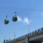 חיפה • הרכבלית – רכבל מהצ'ק פוסט לאוניברסיטה (צילום: ירון כרמי)