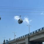 חיפה • הרכבלית – רכבל מהצ'ק פוסט לאוניברסיטה (צילום: ירון כרמי)