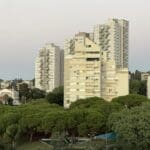 בתים בשכונת הכרמל הצרפתי (צילום: ירון כרמי)