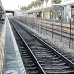 רכבת ישראל – מסילת הברזל – תחנת חיפה חוף הכרמל (צילום: ירון כרמי)