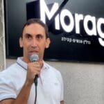 עידו מורג חונך משרד חדש ומיתוג חדש למורג נכסים (צילום: חי פה-TV)