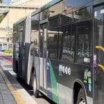 המטרונית של חברת סופרבוס בחיפה (צילום: ירון כרמי)