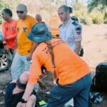 חילוץ בפארק הכרמל (צילום: יחידת החילוץ גליל-כרמל)