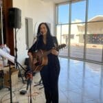 איריס לונדון • כנס התגייסות להקמת מרכז פליאטיבי לתושבי חיפה והצפון (צילום: חנה מורג)