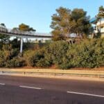 רכבלית תחנת אוניברסיטה (צילום: ציפורה)