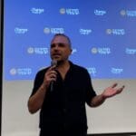 יוסי שלום • כנס מצע הנשים של יש עתיד עם ליהי לפיד ומירב בן ארי (צילום: חי פה-TV)