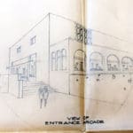 פרטים מתוך תכנית להקמת בית קולנוע ברחוב שער הלבנון – 1946 (באדיבות ארכיון חיפה)