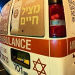 אמבולנס של מד"א – חיפה (צילום: ירון כרמי)