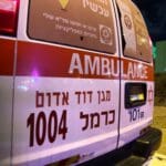 אמבולנס של מד"א – חיפה (צילום: ירון כרמי)