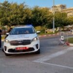 שוטרי משטרת ישראל באיצטדיון סמי עופר בחיפה (צילום: משטרת ישראל)