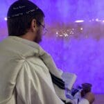 הבדלה בין קודש לחול – צאת יום הכיפורים (צילום: חי פה-TV)