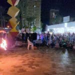שמחת בית השואבה בשכונת קריית אליעזר בחיפה (צילום: בית חב"ד קריית אליעזר)